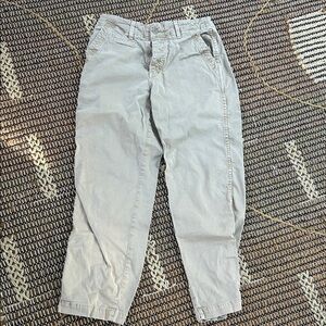 AMO Beige Boot Cut Pants